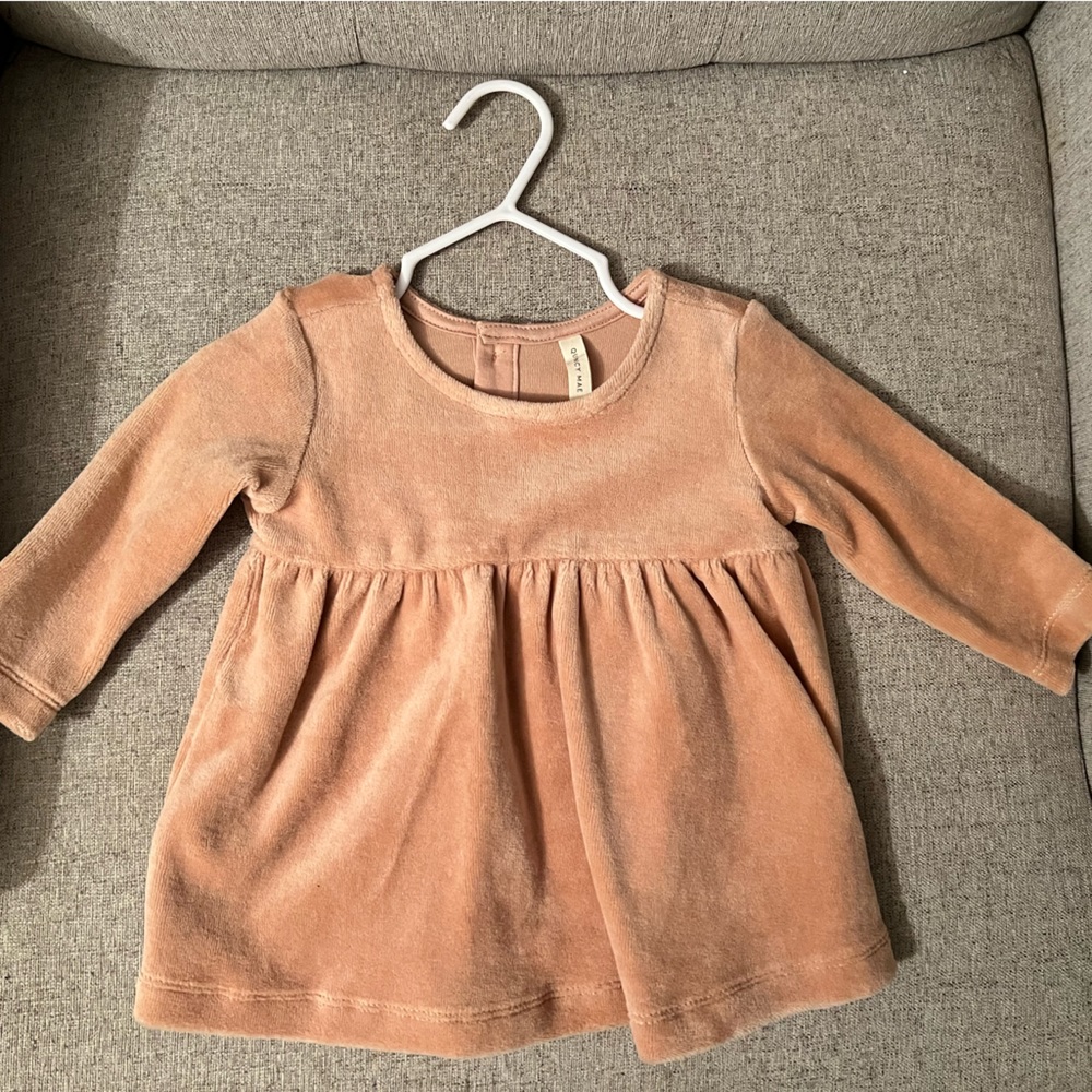 Quincy Mae Dusty Blush Dress